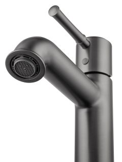 Смеситель для раковины Wonzon & Woghand Tor WW-88018073-BGM тёмный графит